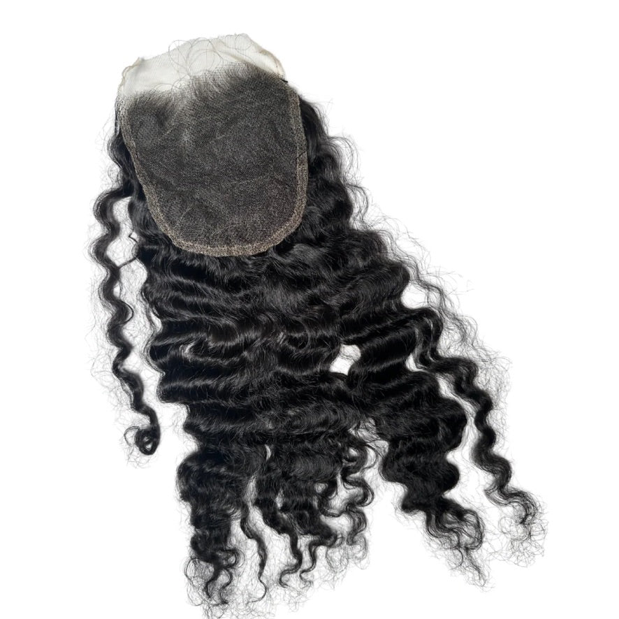 5X5 BURMESE CURLY RAW HD CLOSURE Blayebeauty